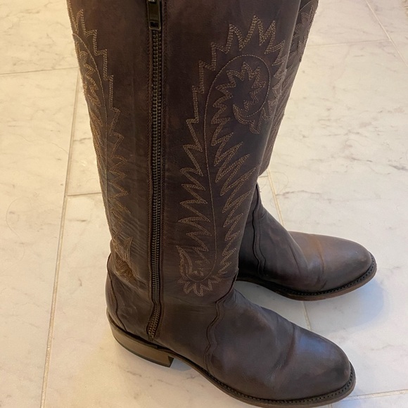 lucchese womens boots riding boot